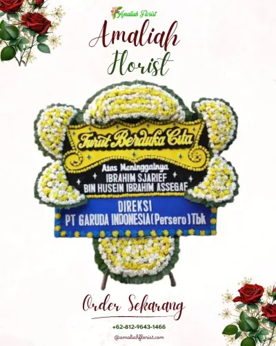 Papan Bunga Duka di Ngaren